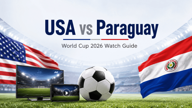 How to watch USA vs Paraguay World Cup game: TV channel, and start time