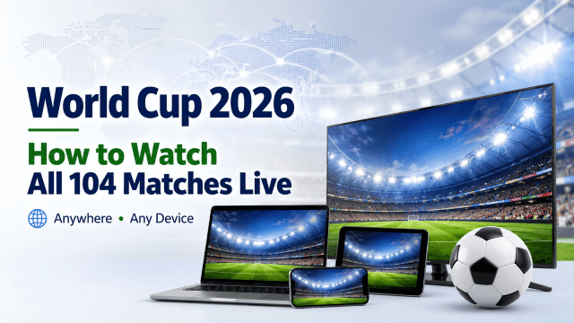 World Cup 2026: How to Watch All 104 Matches Live Online